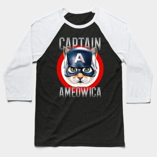 CAPTAIN AMEOWICA Baseball T-Shirt